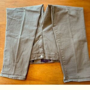 Gloria Vanderbilt Amanda Jeans Tan Size 20W Like New